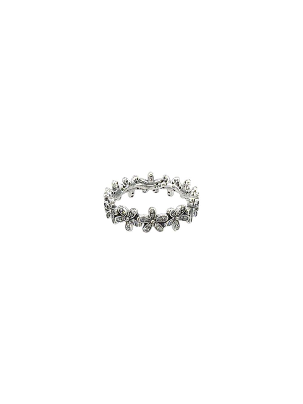 PANDORA Daisy Flower Ring in Sterling Silver size 7|54mm